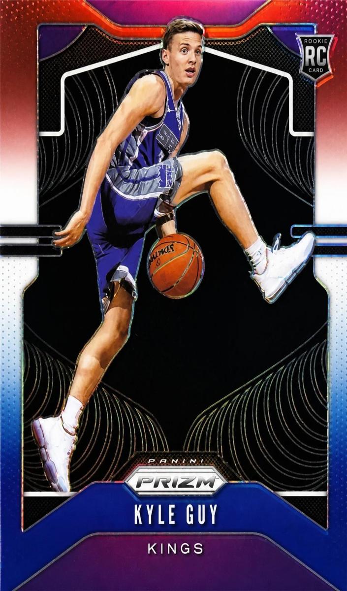 2019 Panini Prizm Basketball Red White Blue Kyle Guy #287 PSA 10