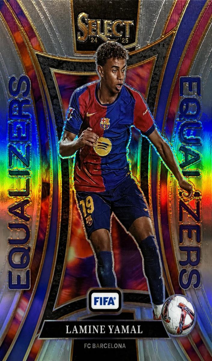 2024 Panini Select FIFA Soccer Lamine Yamal #17 RAW Ungraded