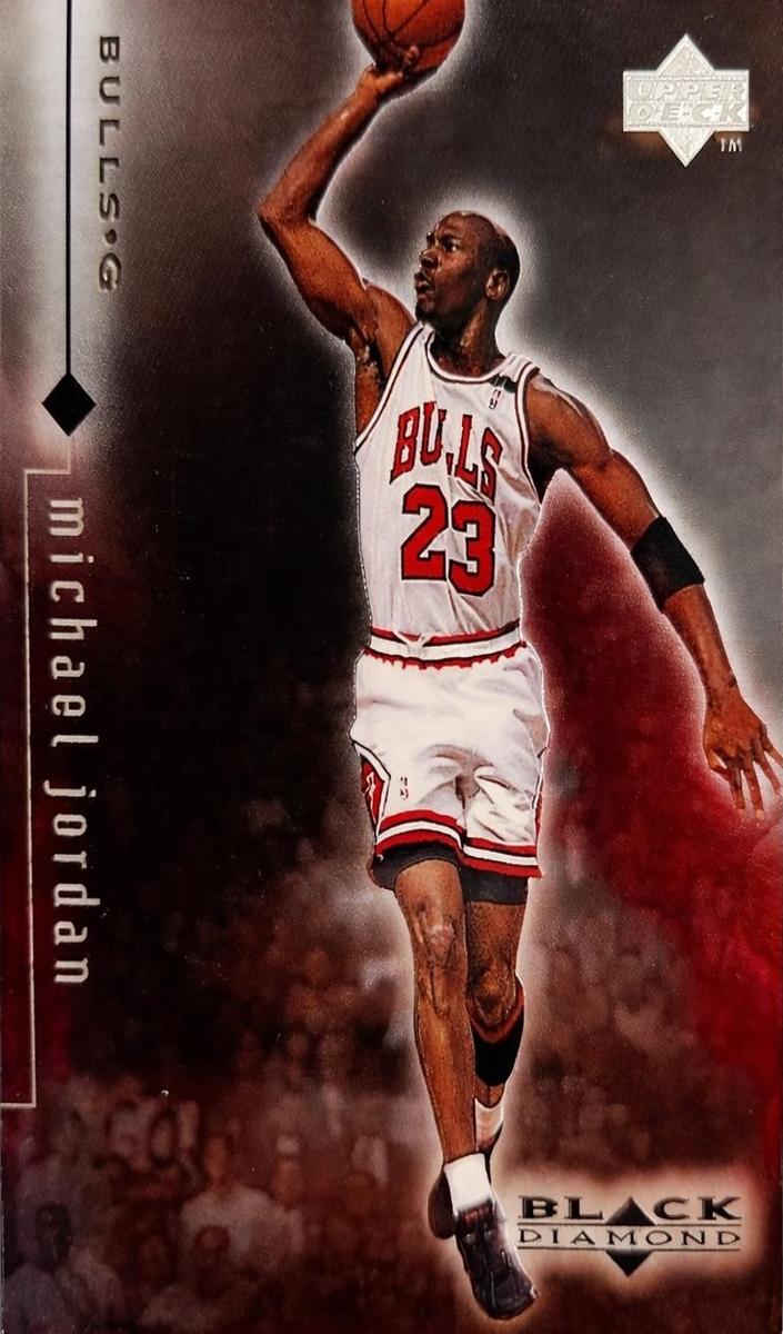 1998 Upper Deck Black Diamond Basketball Single Michael Jordan #8