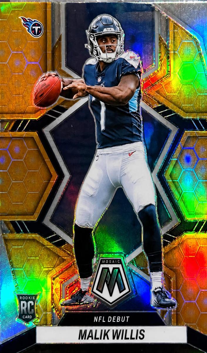 2022 Panini Mosaic Football Honeycomb Malik Willis #272 PSA 10