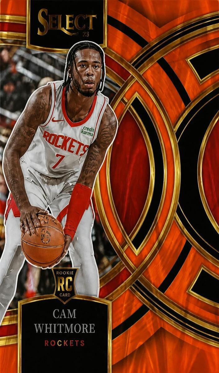 2023 Panini Select Basketball Orange Tectonic Cam Whitmore #118