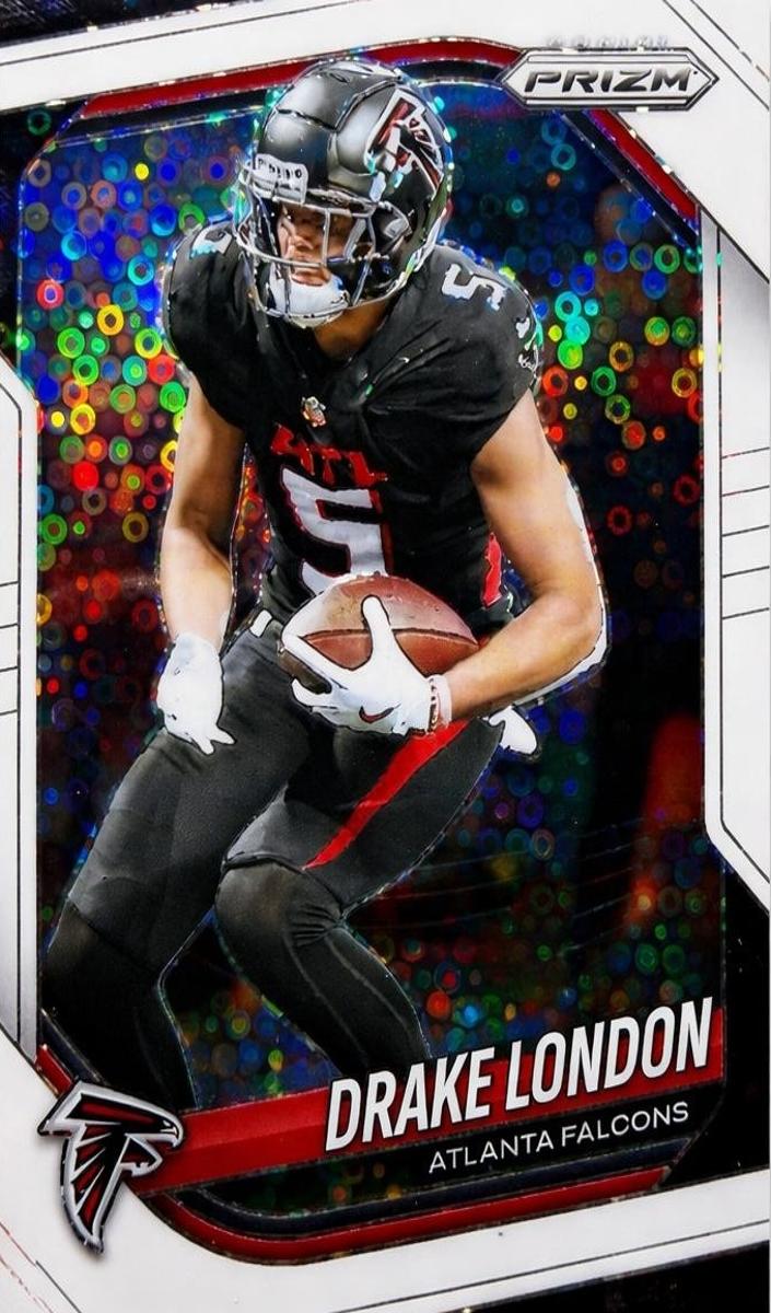 2025 Panini Prizm Football White Disco Drake London #198