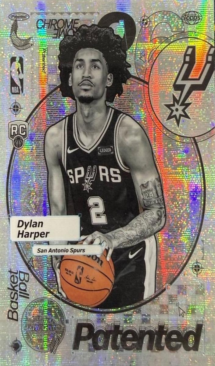 2025 Topps Chrome Basketball Dylan Harper #PD-17 PSA 8.5