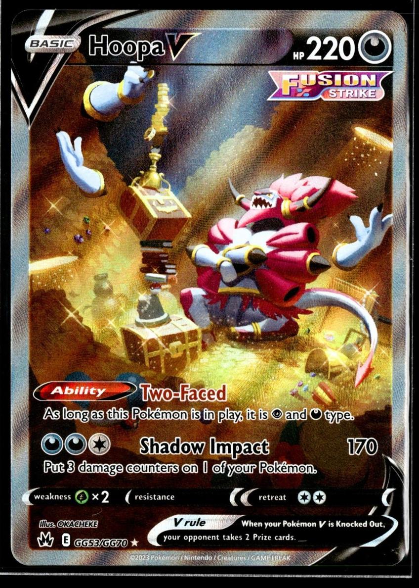 2023 Pokemon Crown Zenith Full Art Hoopa #GG53
