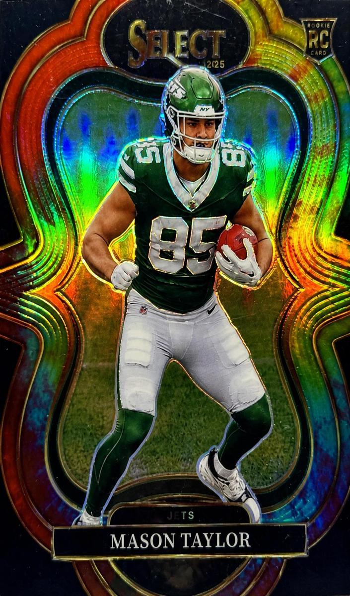 2025 Panini Select Football Tie-Dye Mason Taylor #376