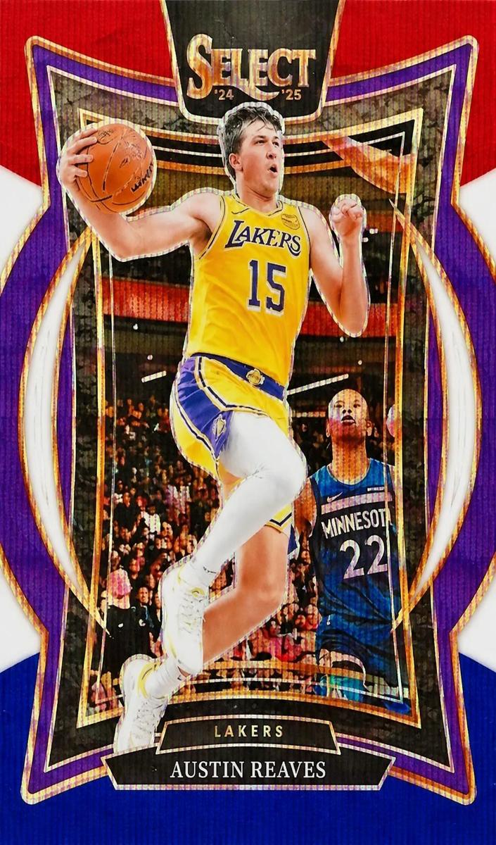 2024 Panini Select Basketball Tri-Color Austin Reaves #40