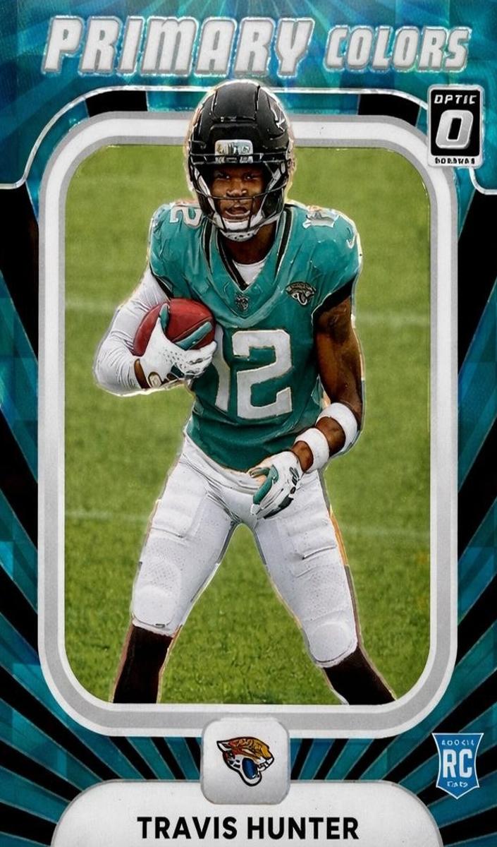 2025 Donruss Optic Football Black Pandora Travis Hunter #3