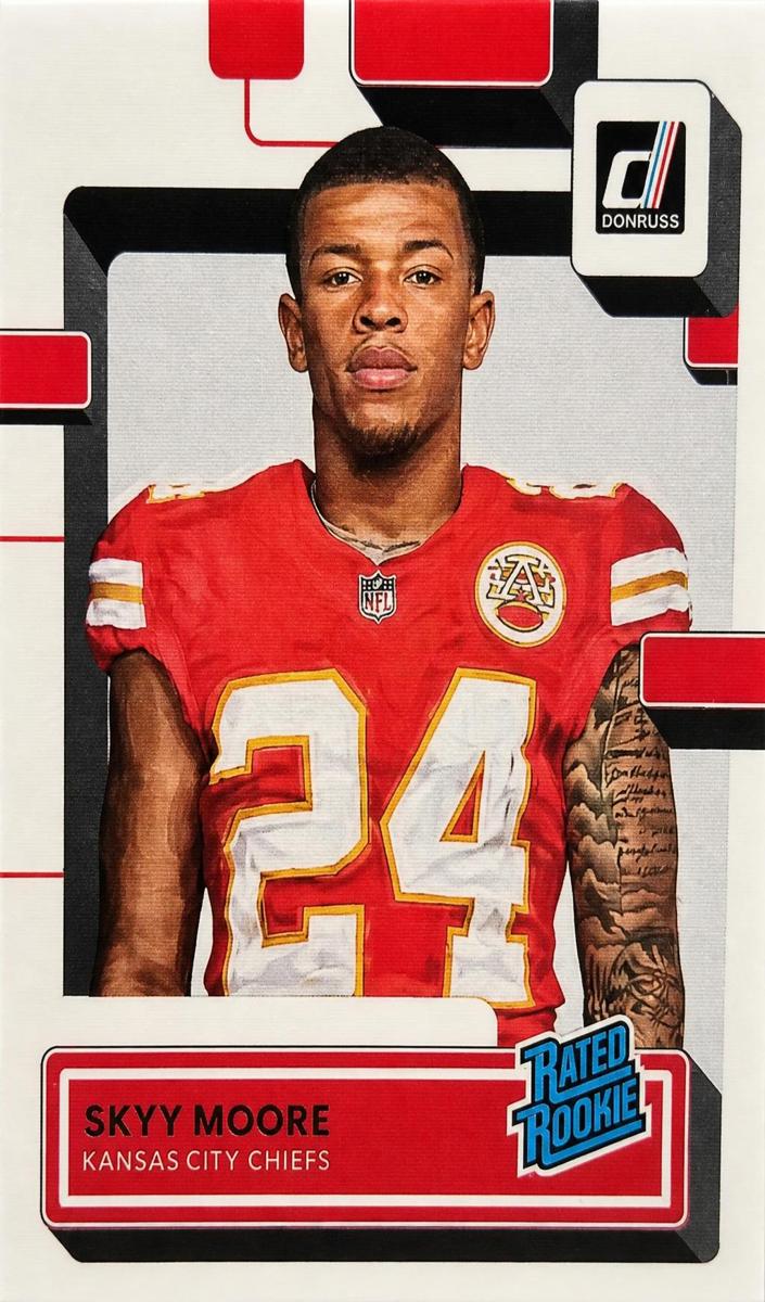 2022 Panini Donruss Football Canvas Skyy Moore #324