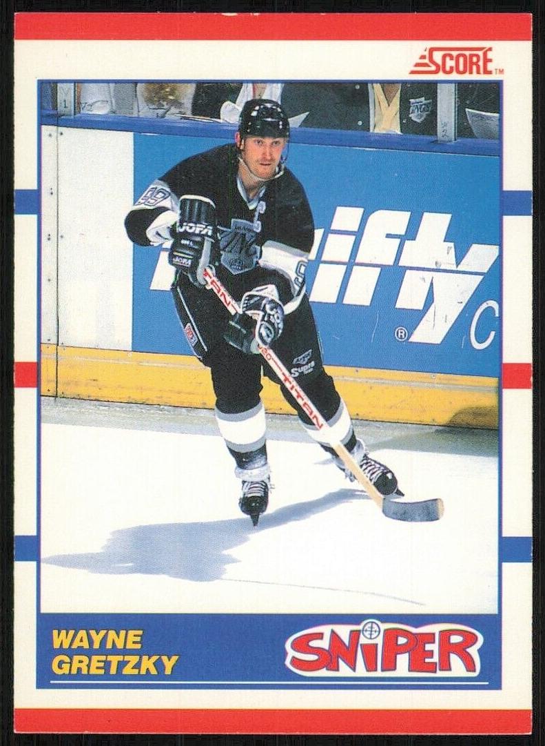 1990 Score Hockey Wayne Gretzky #336 PSA 9