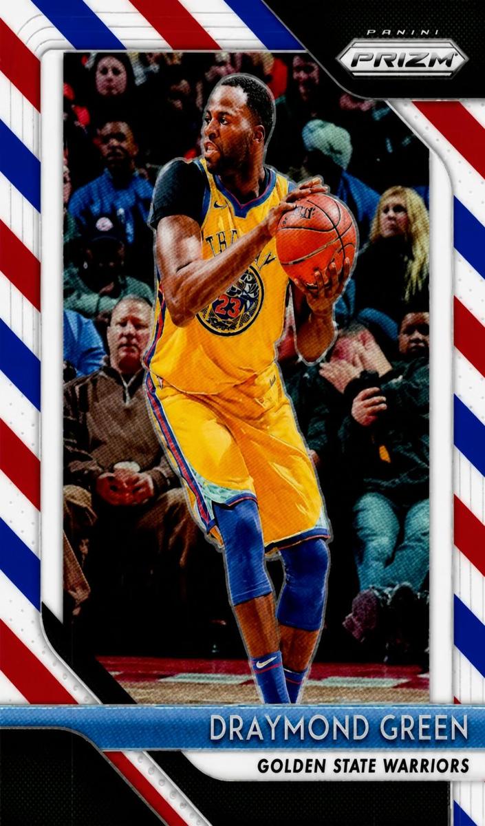 2018 Panini Prizm Basketball Prizms Red White Blue Draymond Green #272