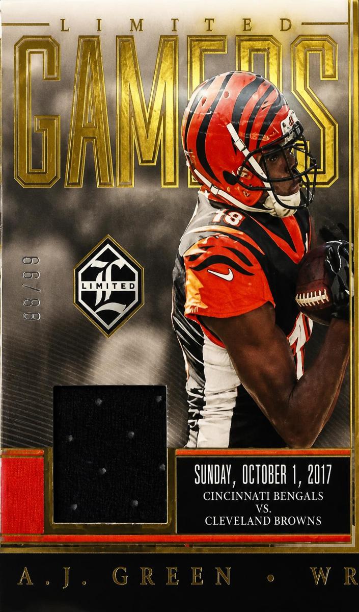2023 Panini Limited Football A.J. Green #LG-AGN