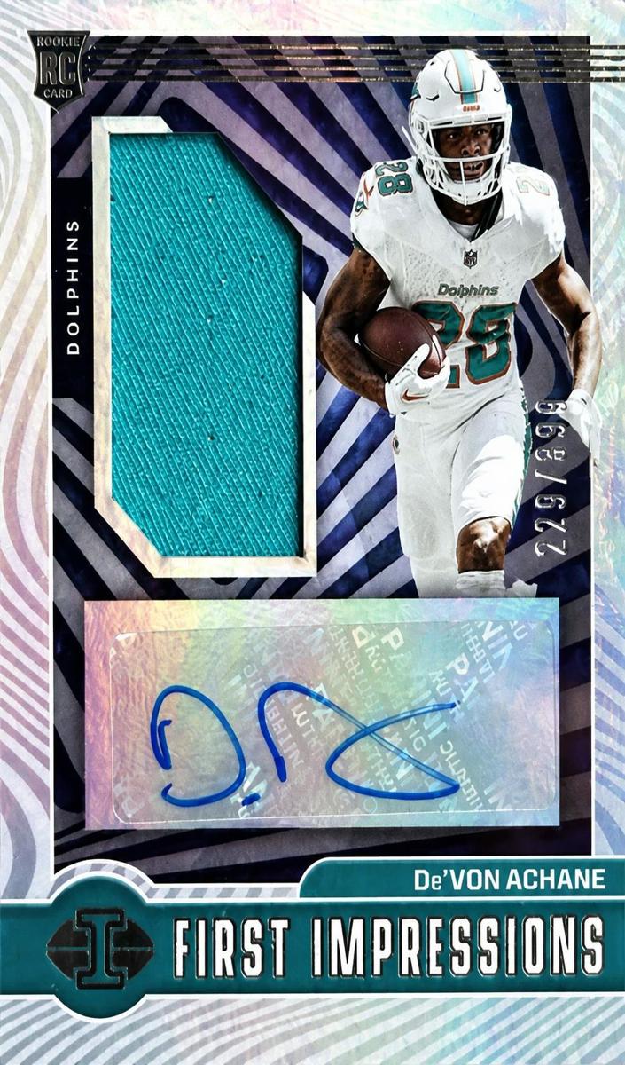 2023 Panini Illusions Football De'Von Achane #109