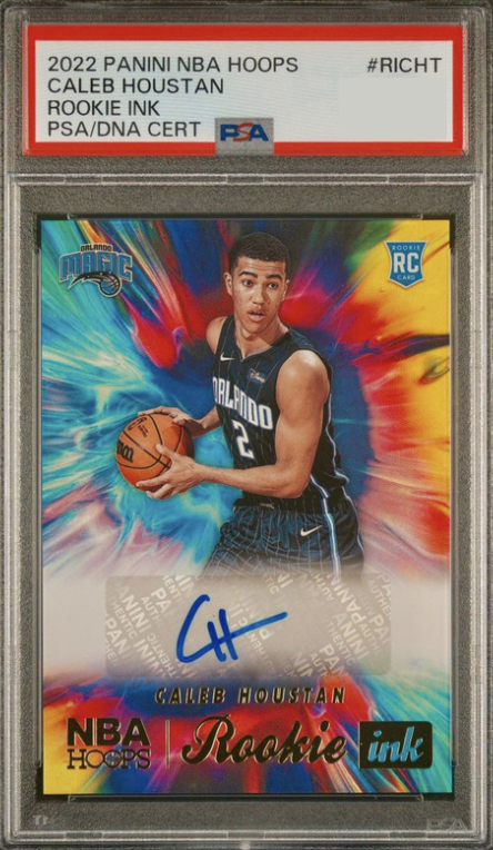 2022 Panini Hoops Basketball Caleb Houstan #RI-CHT