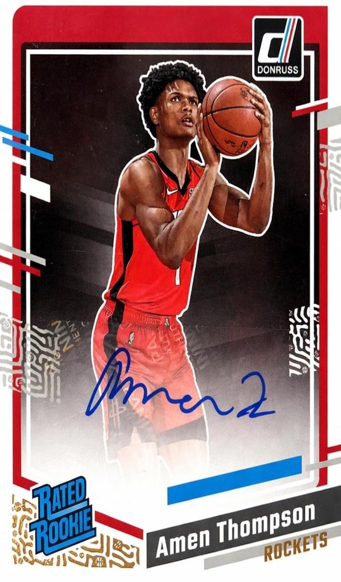 2023 Panini Donruss Basketball Amen Thompson #253 SGC 9.5
