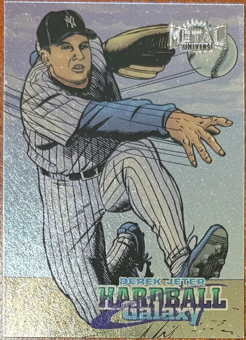 1998 Metal Universe Baseball Derek Jeter #208