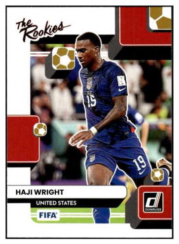 2022 Panini Donruss Soccer Haji Wright #24 RAW Ungraded