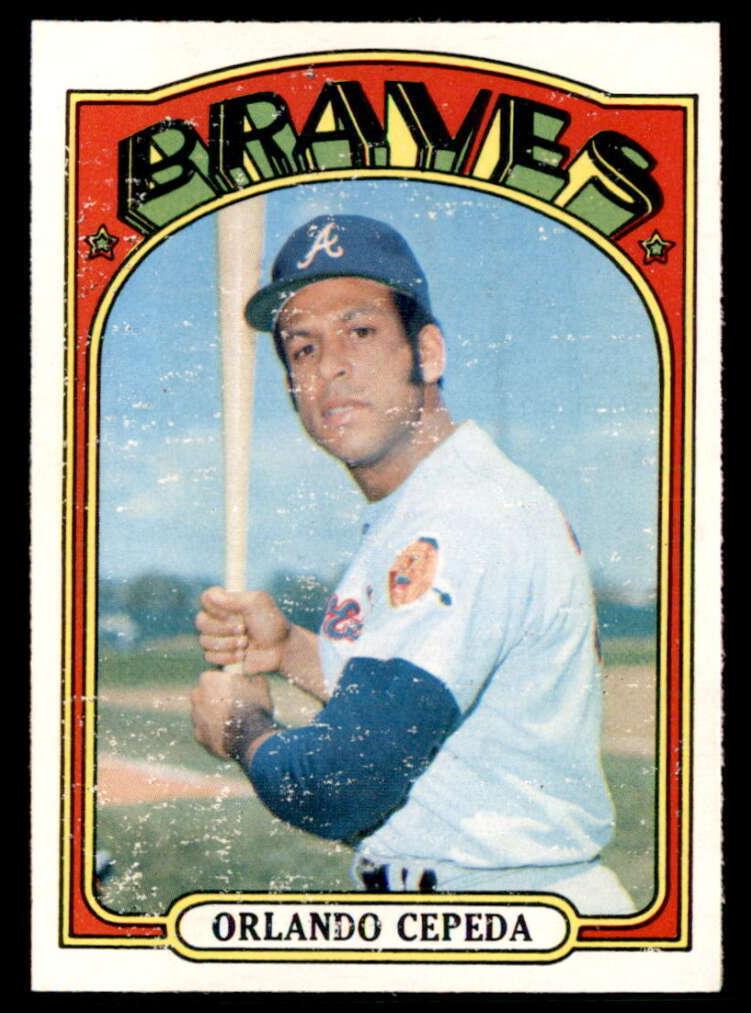 1972 O-Pee-Chee Baseball Orlando Cepeda #195