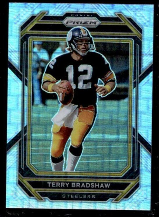 2022 Panini Prizm Football Pandora Terry Bradshaw #252 SGC 9.5