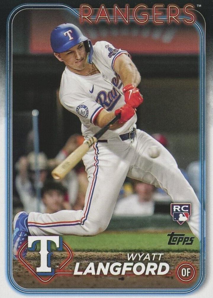 2024 Topps Baseball SP Wyatt Langford #700 PSA 10
