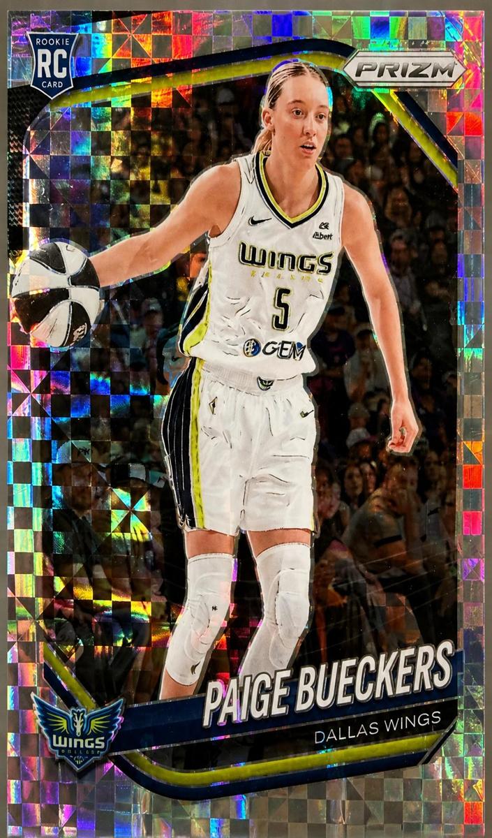 2025 Panini Prizm WNBA Basketball Checkerboard Paige Bueckers #5