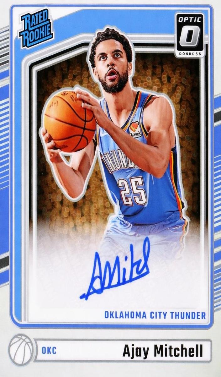 2024 Donruss Optic Basketball Holo Ajay Mitchell #322