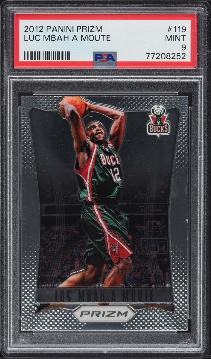 2012 Panini Prizm Basketball Luc Mbah a Moute #119 PSA 10