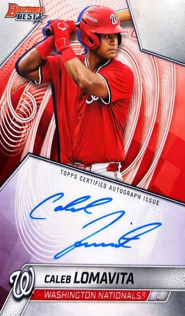 2025 Bowman's Best Baseball Caleb Lomavita #B25-CL PSA 9