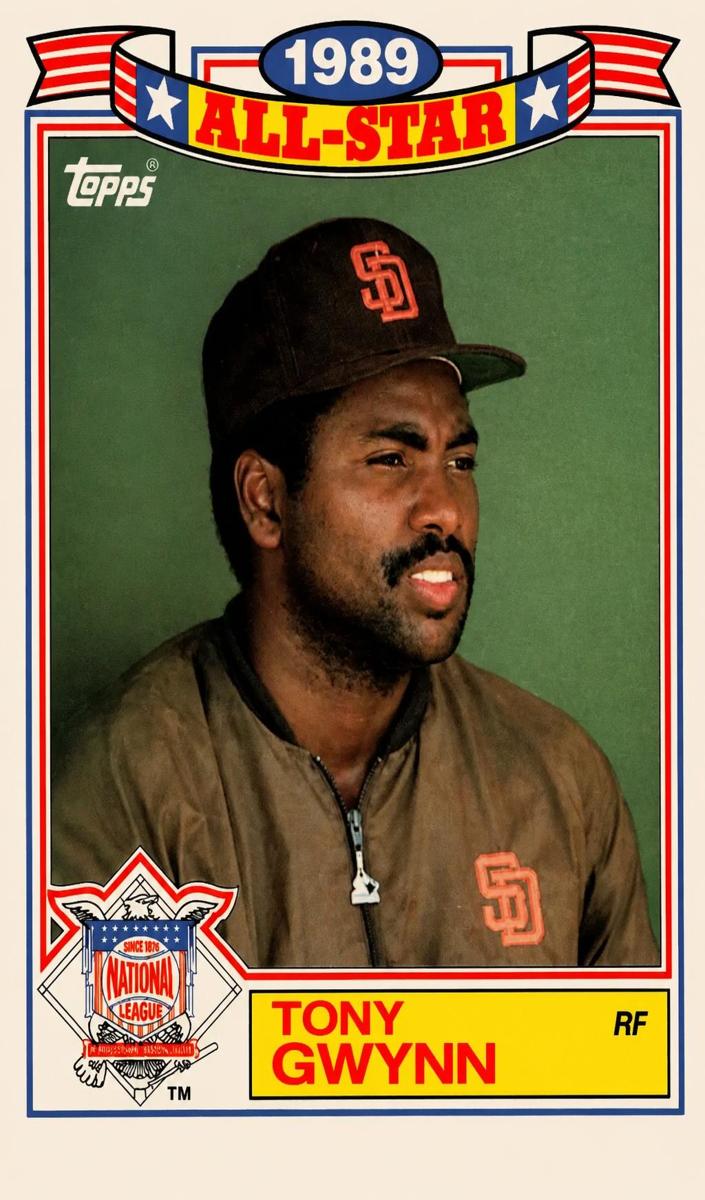 1990 Topps Baseball Tony Gwynn #8