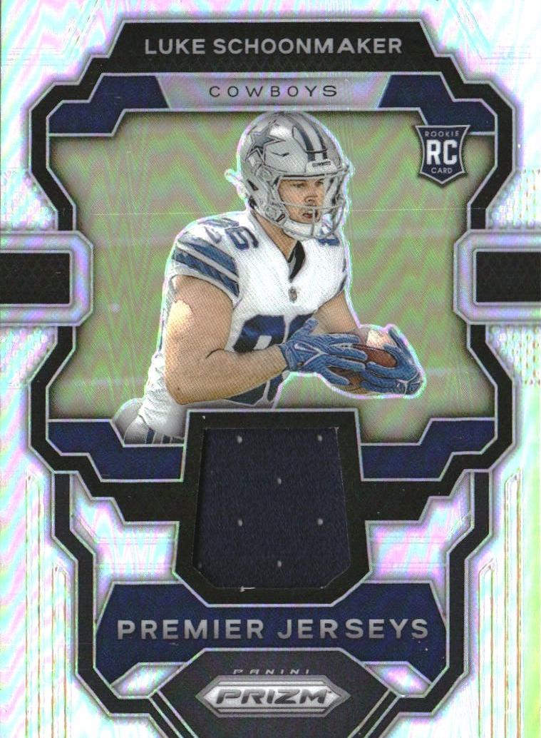 2023 Panini Prizm Football Luke Schoonmaker #PJ-LS SGC 9.5
