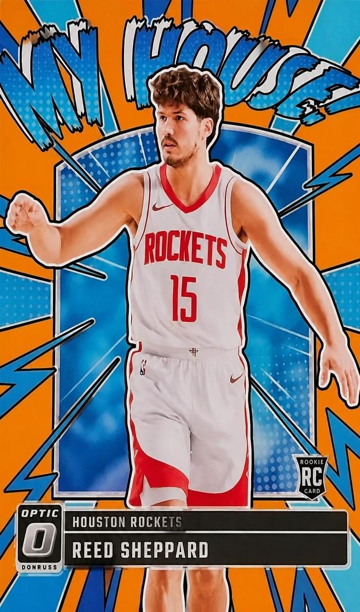 2024 Donruss Optic Basketball Orange Reed Sheppard #18