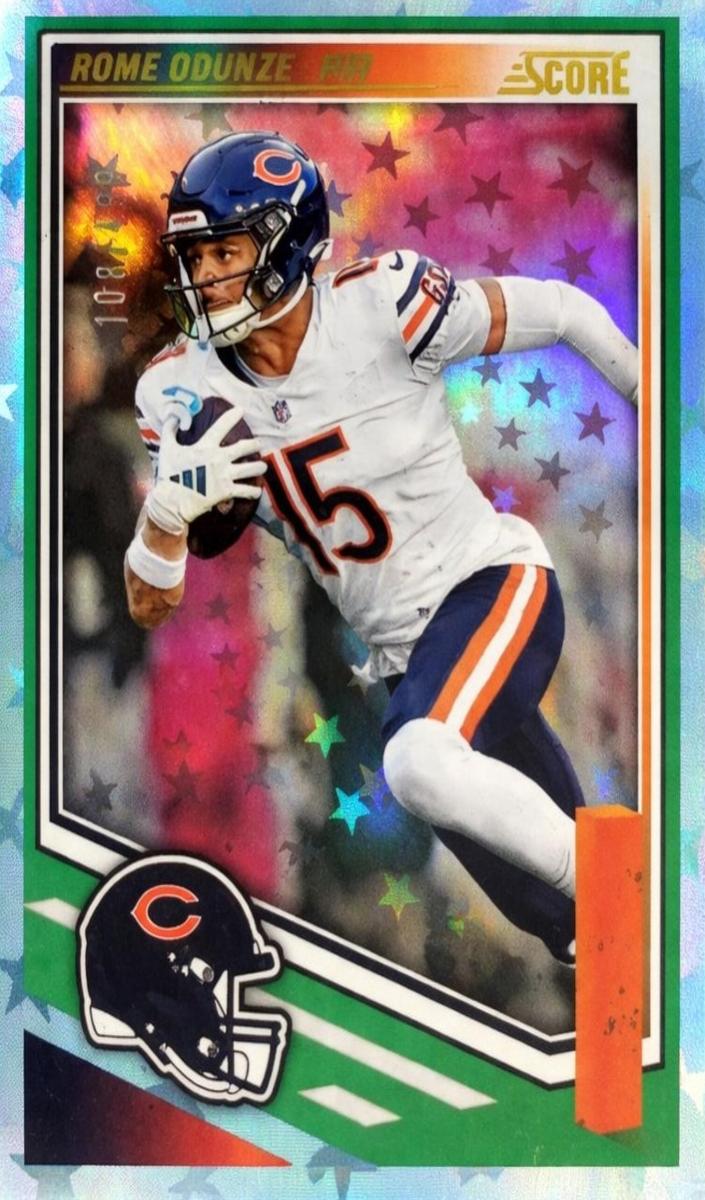 2025 Panini Score Football Stars Rome Odunze #289