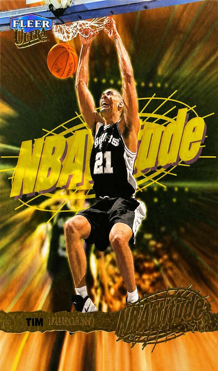 1998 Fleer Ultra Basketball Tim Duncan #14