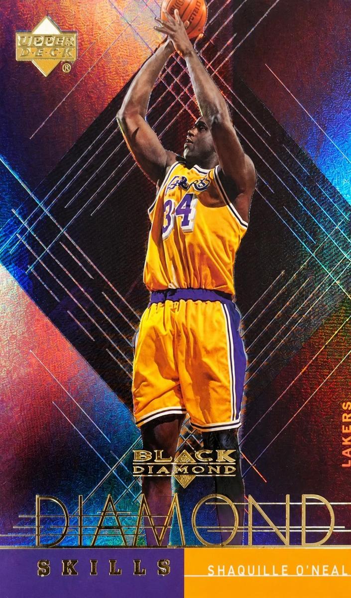 1999 Upper Deck Black Diamond Basketball Shaquille O'Neal #DS8