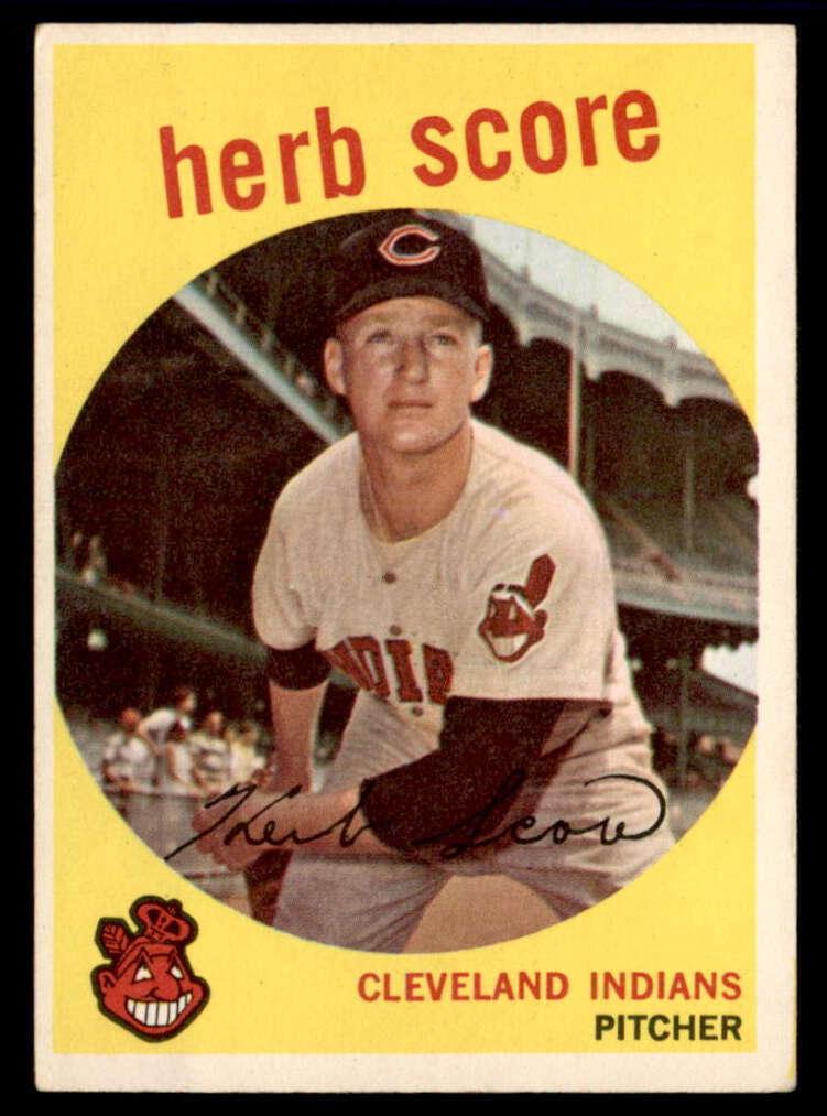 1959 Topps Baseball Herb Score #88