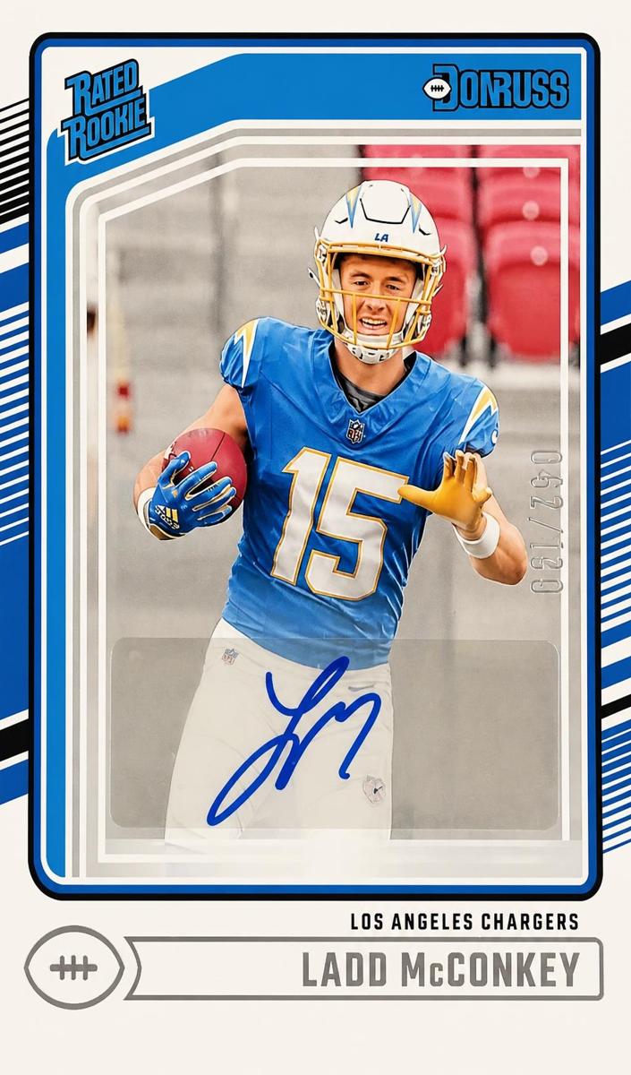 2024 Panini Donruss Football Ladd McConkey #328