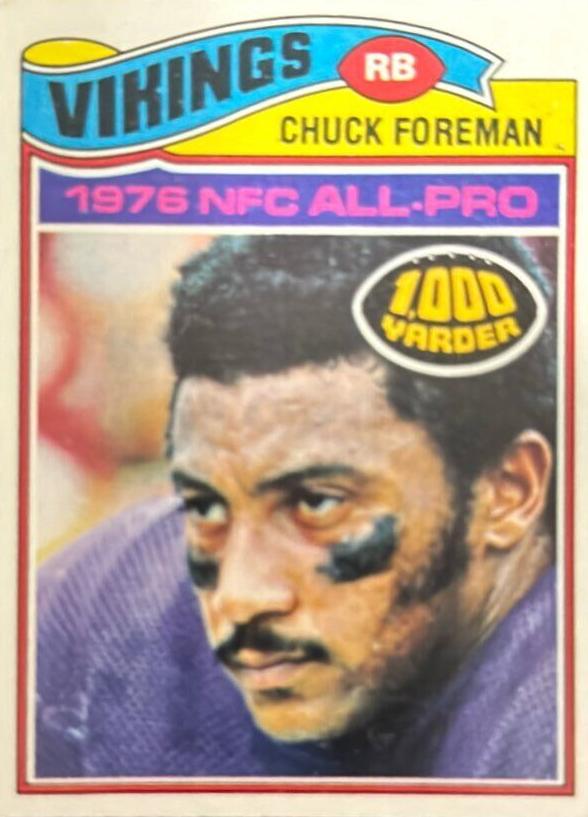 1977 Topps Football Chuck Foreman #500
