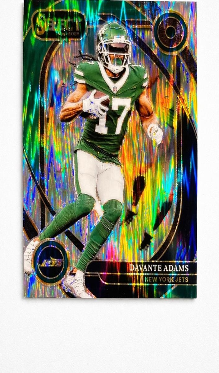 2024 Panini Select Football Black and Green Shock Davante Adams #245