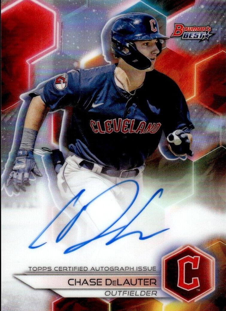 2023 Bowman's Best Baseball Refractor Chase DeLauter #B23-CDE PSA 9