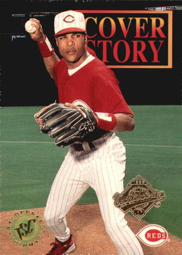 1995 Topps Stadium Club Baseball Barry Larkin #407