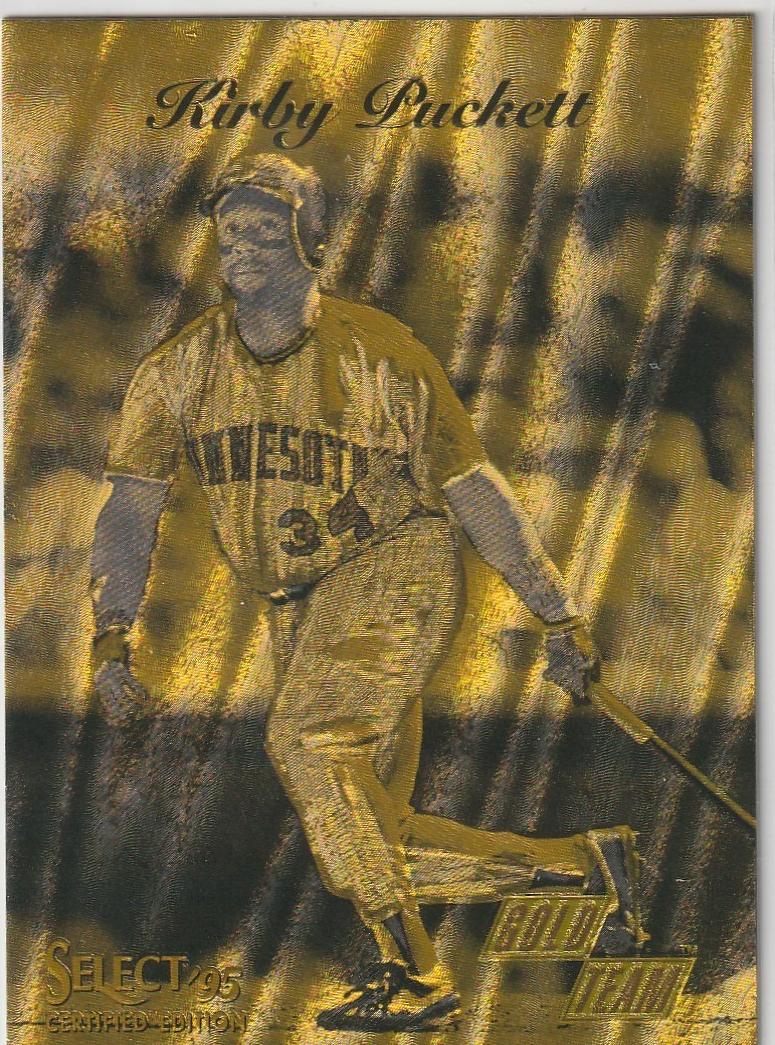 1995 Select Certified Baseball Kirby Puckett #11 PSA 9