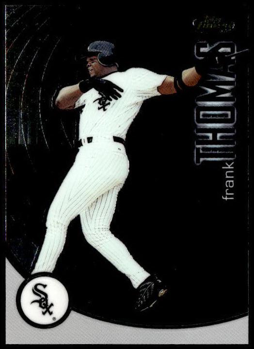 2001 Topps Finest Baseball Frank Thomas #85 PSA 10