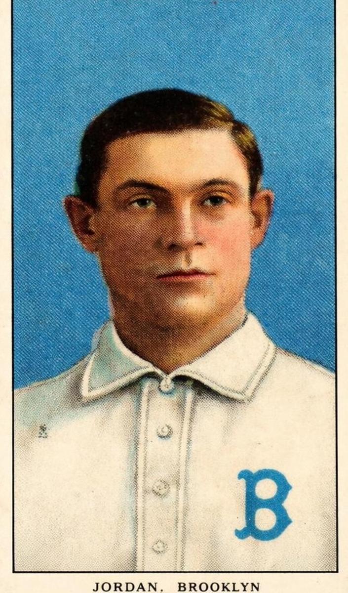 1909-11 T206 Baseball Portrait Tim Jordan #NNO PSA 3