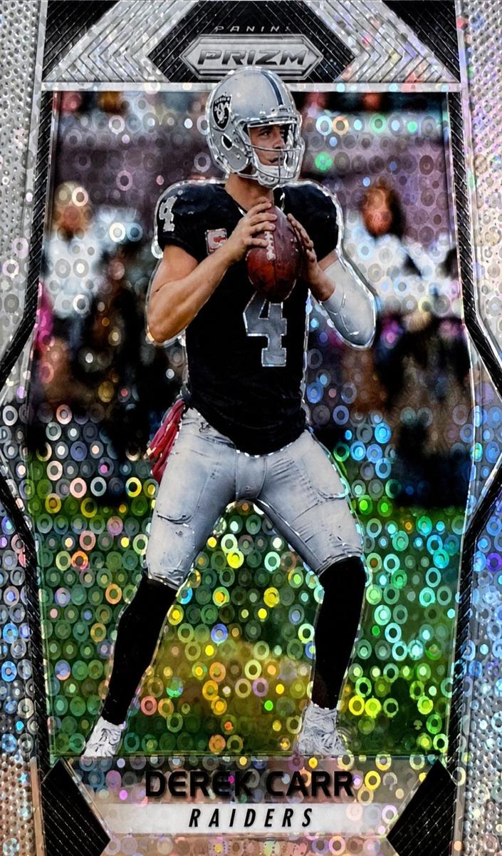 2017 Panini Prizm Football Disco Derek Carr #183