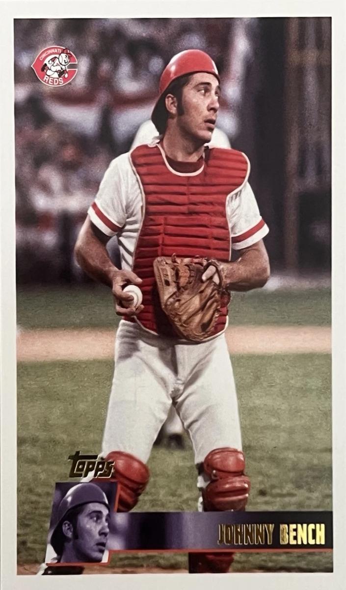 2025 Topps Archives Baseball Johnny Bench #102