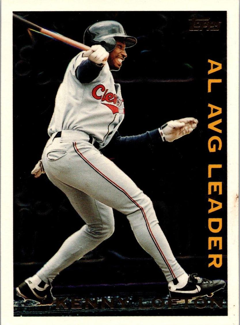 1995 Topps Baseball Kenny Lofton #LL30