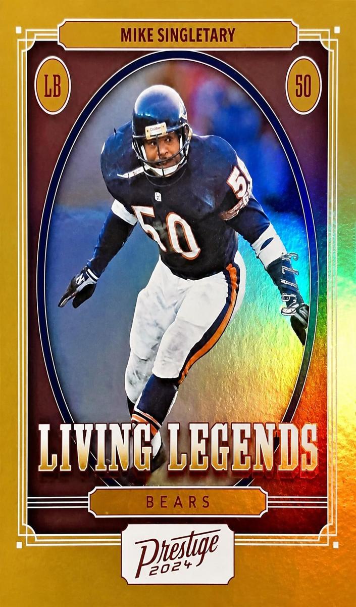 2024 Panini Prestige Football Xtra Points Gold Mike Singletary #LL-MSY