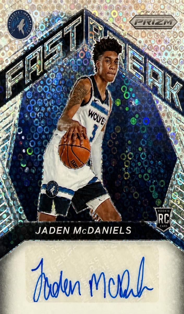 2020 Panini Prizm Basketball Jaden McDaniels #FR-JMD