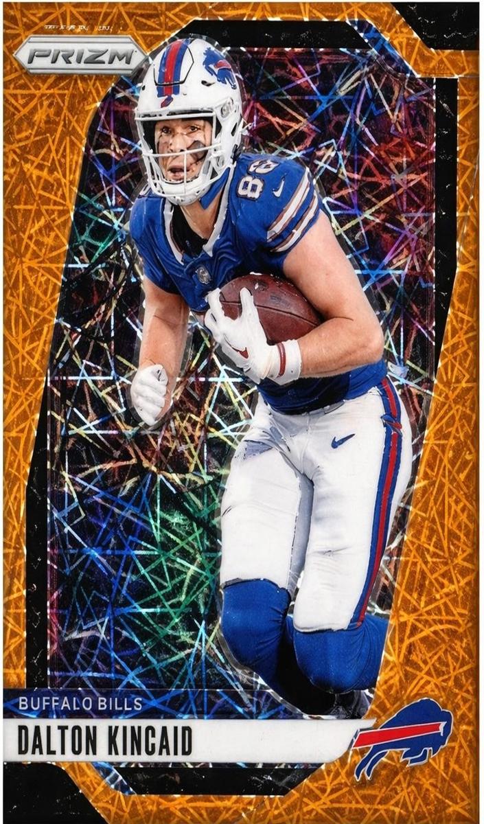 2024 Panini Prizm Football Lazer Dalton Kincaid #30