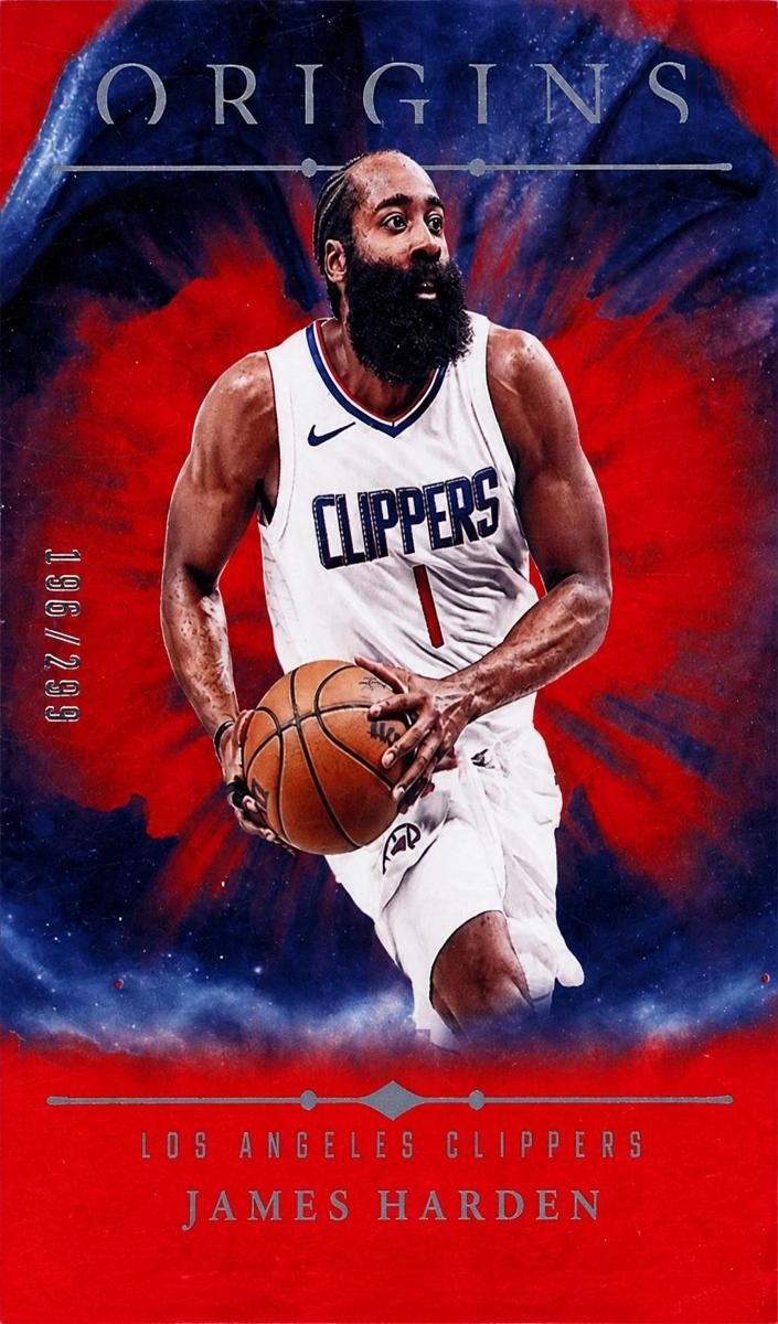 2024 Panini Origins Basketball Red James Harden #28 BGS 9