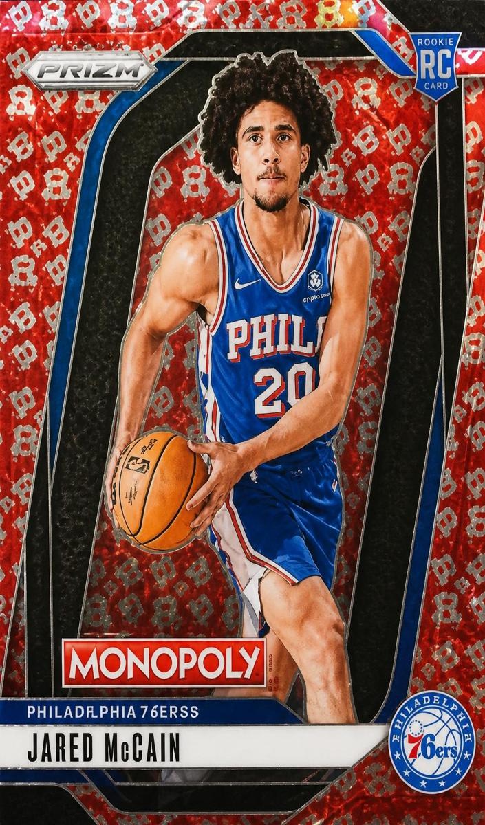 2024 Panini Prizm Monopoly Basketball Free Parking Jared McCain #3